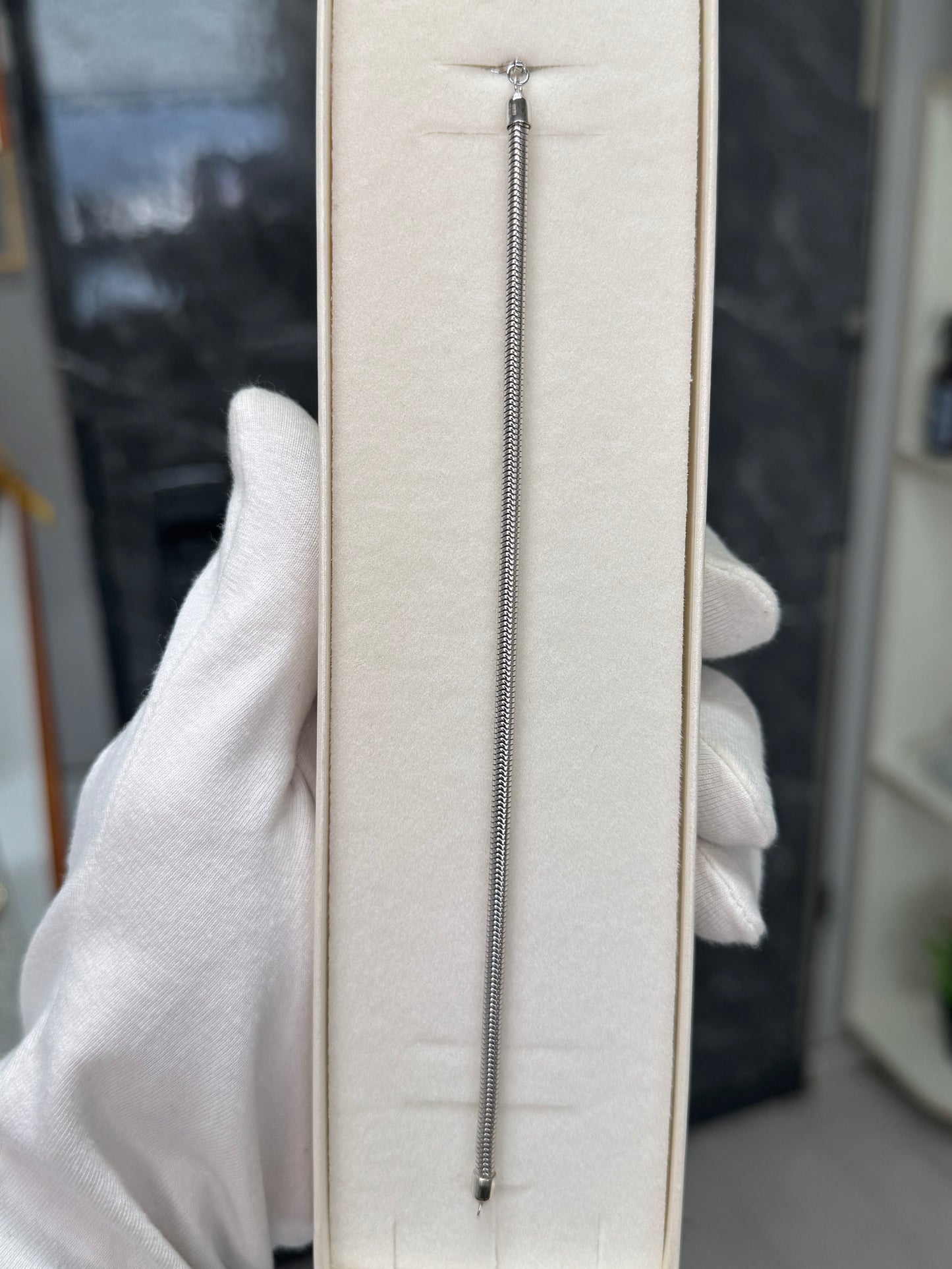 צמיד נחש 3 מ״מ כסף 925