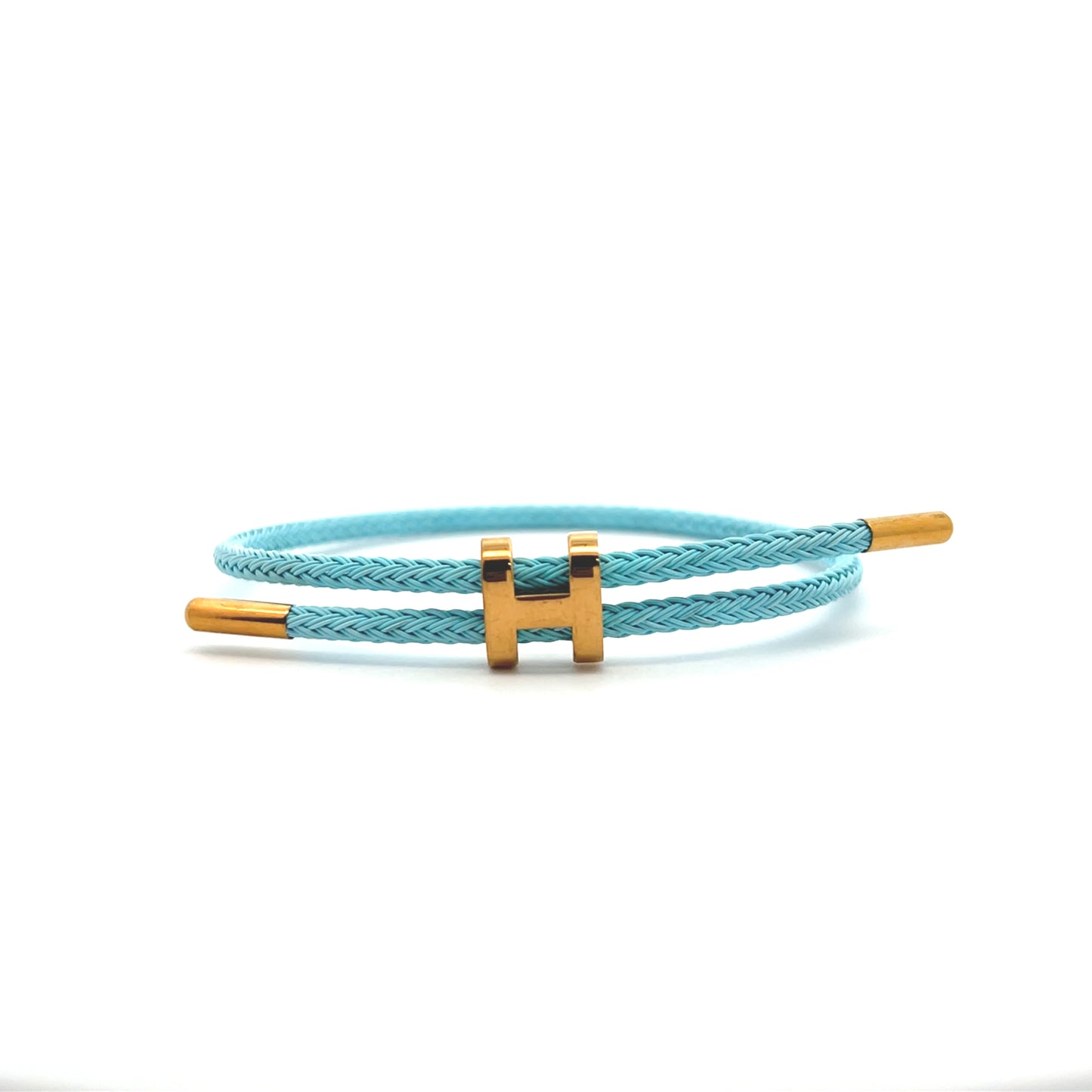 צמיד שרוך ציפוי זהב H