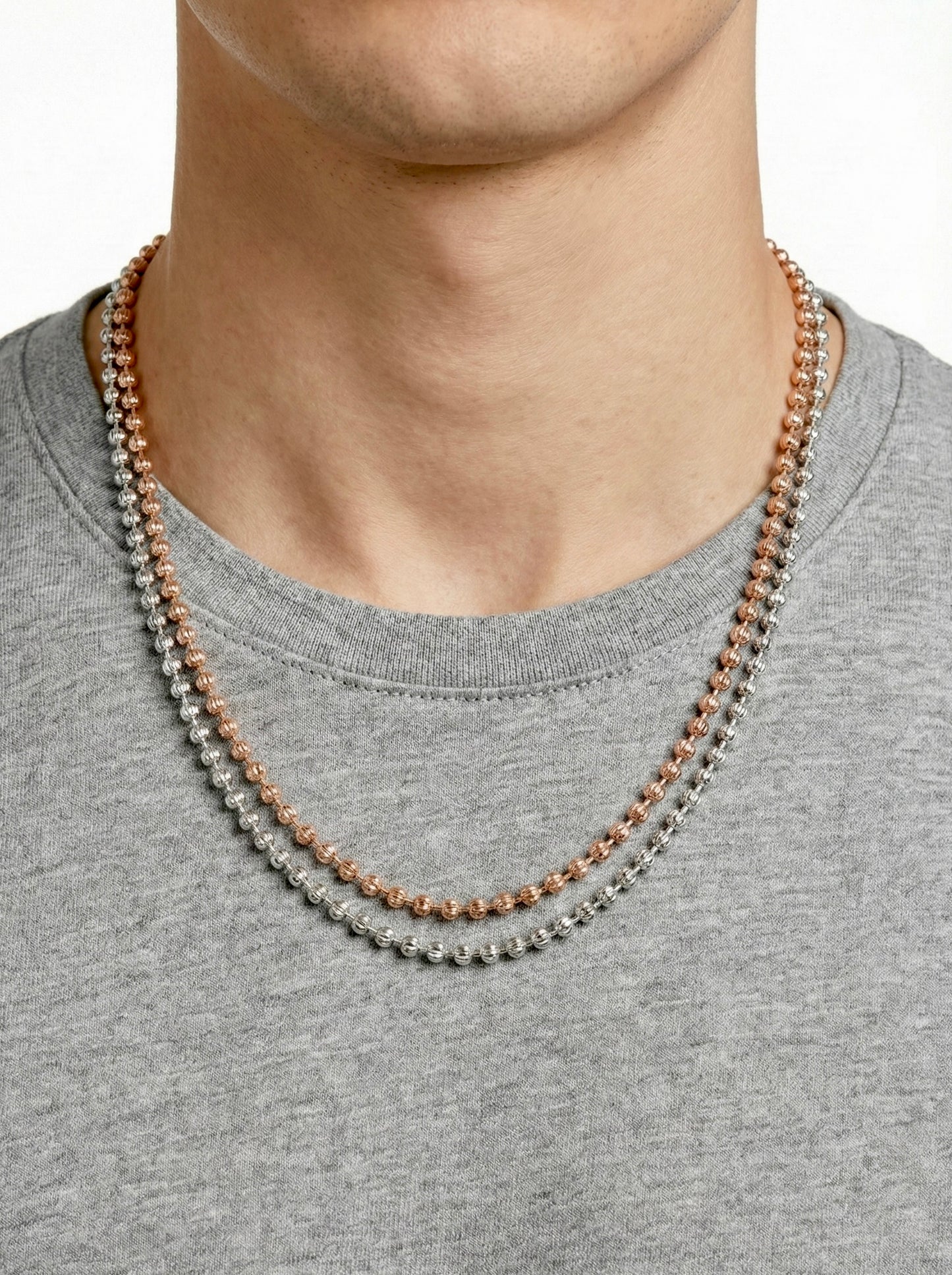 שרשרת כדורים חיתוכי לייזר איטלקי