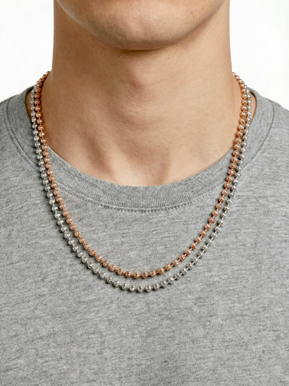 שרשרת כדורים חיתוכי לייזר איטלקי