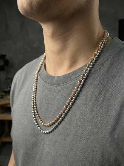 שרשרת כדורים חיתוכי לייזר איטלקי