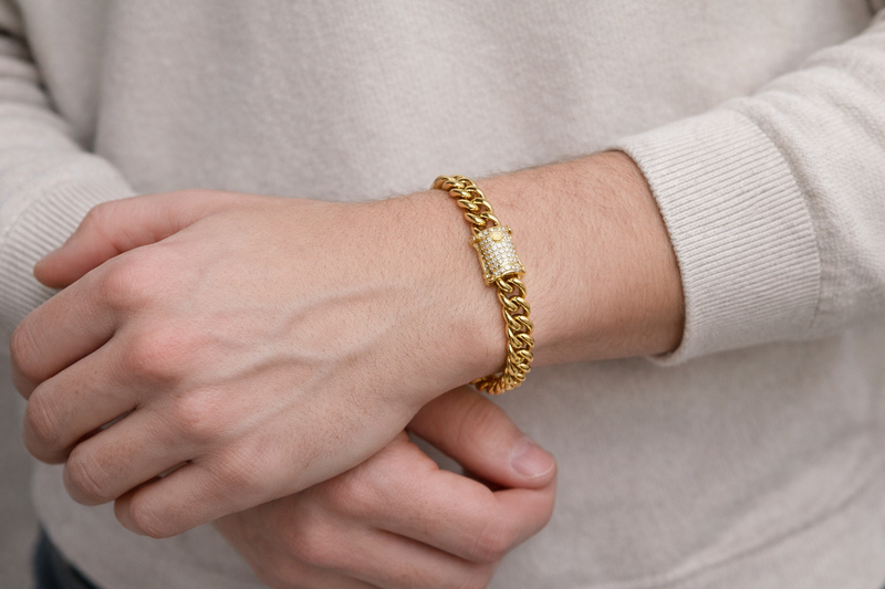 צמיד גורמט סטיל 8 מ״מ