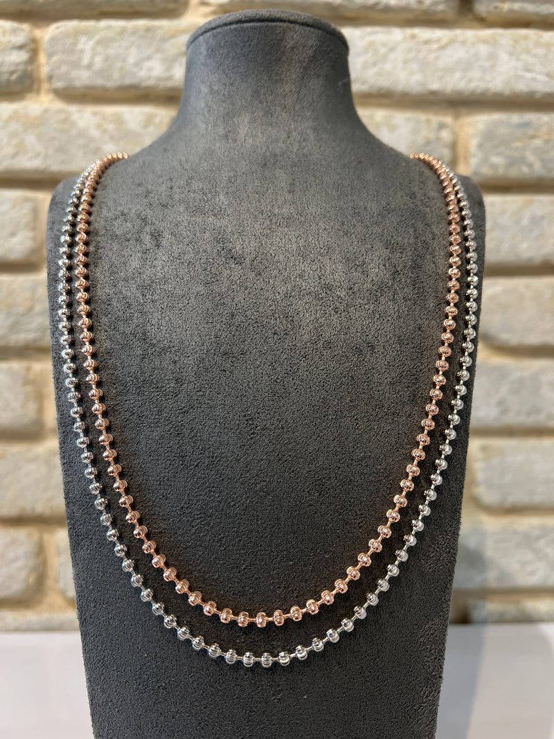 שרשרת כדורים חיתוכי לייזר איטלקי