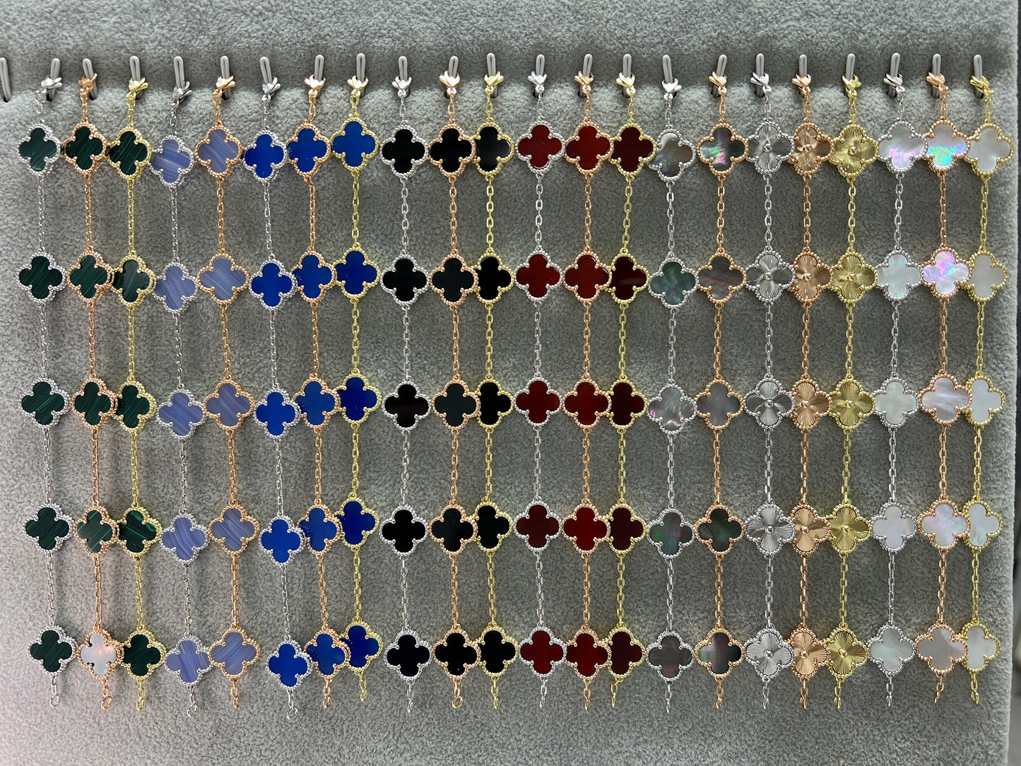 צמיד תלתן כסף 925 איטלקי