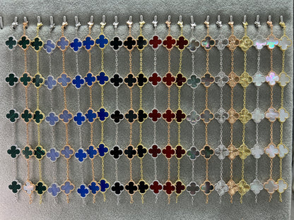 צמיד תלתן כסף 925 איטלקי