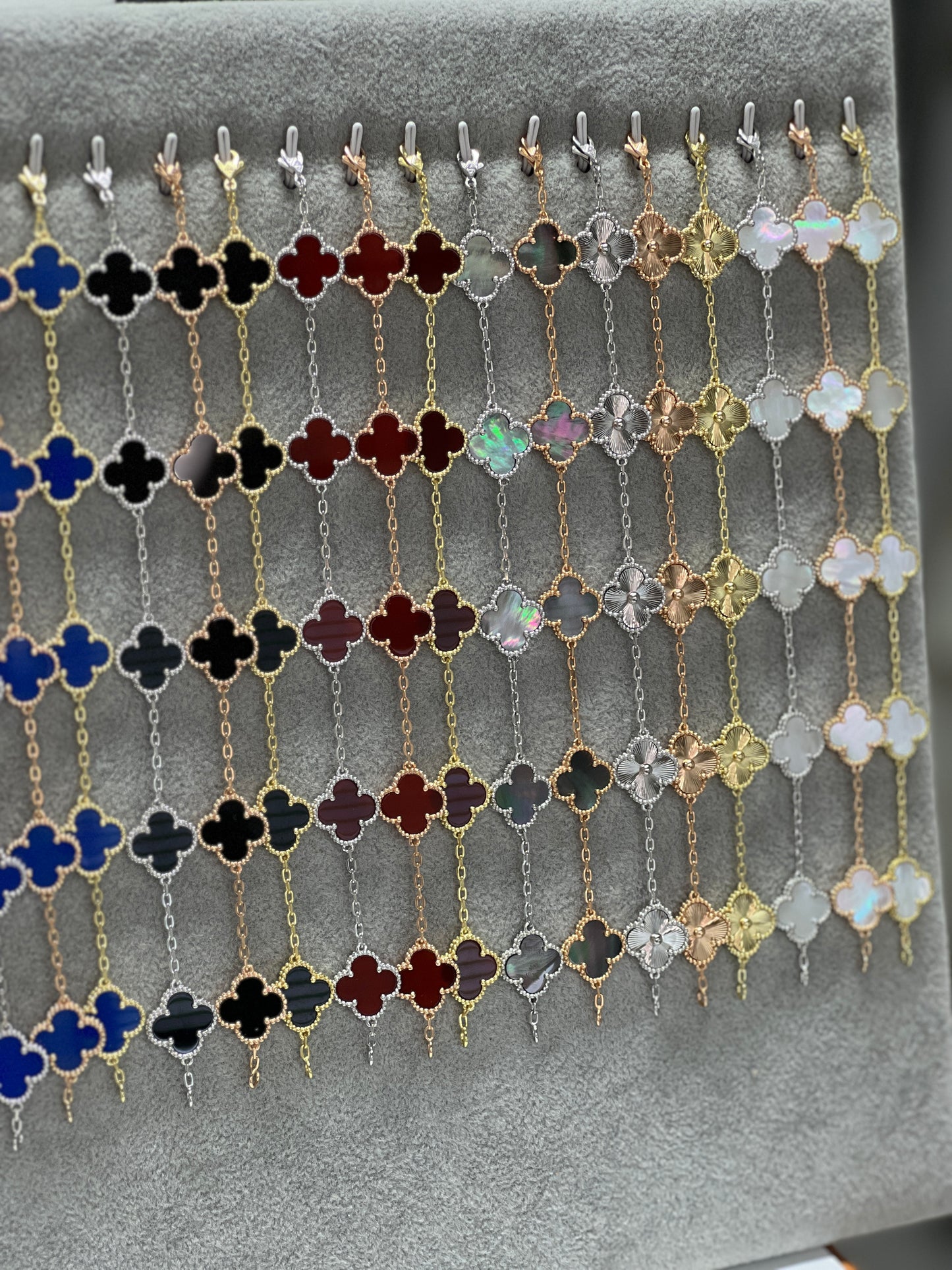 צמיד תלתן כסף 925 איטלקי