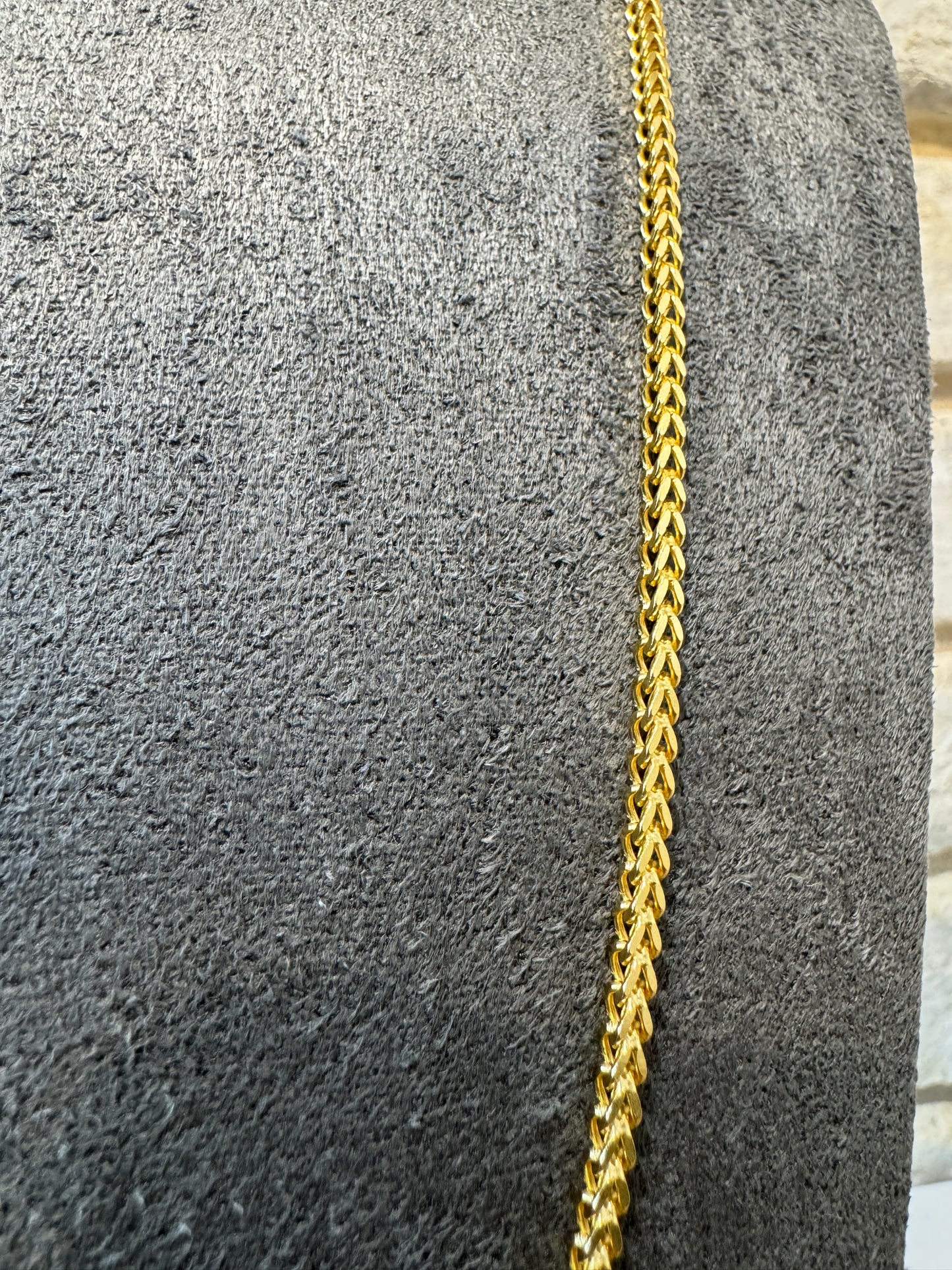 שרשרת ספיגה 2.5 מ״מ כסף 925 איטלקי