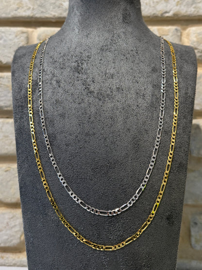 שרשרת פיגארו 3.3 מ״מ איטלקי 925