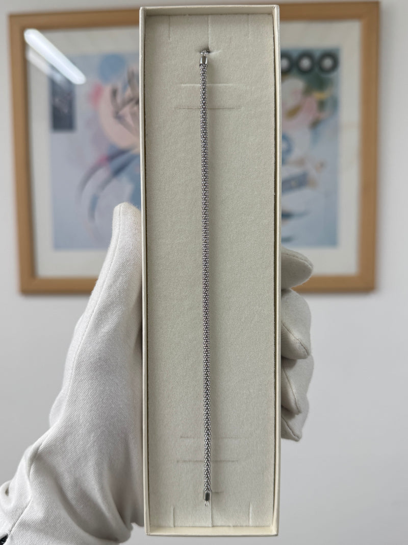 צמיד פופקורן 3 מ״מ כסף 925 איטלקי