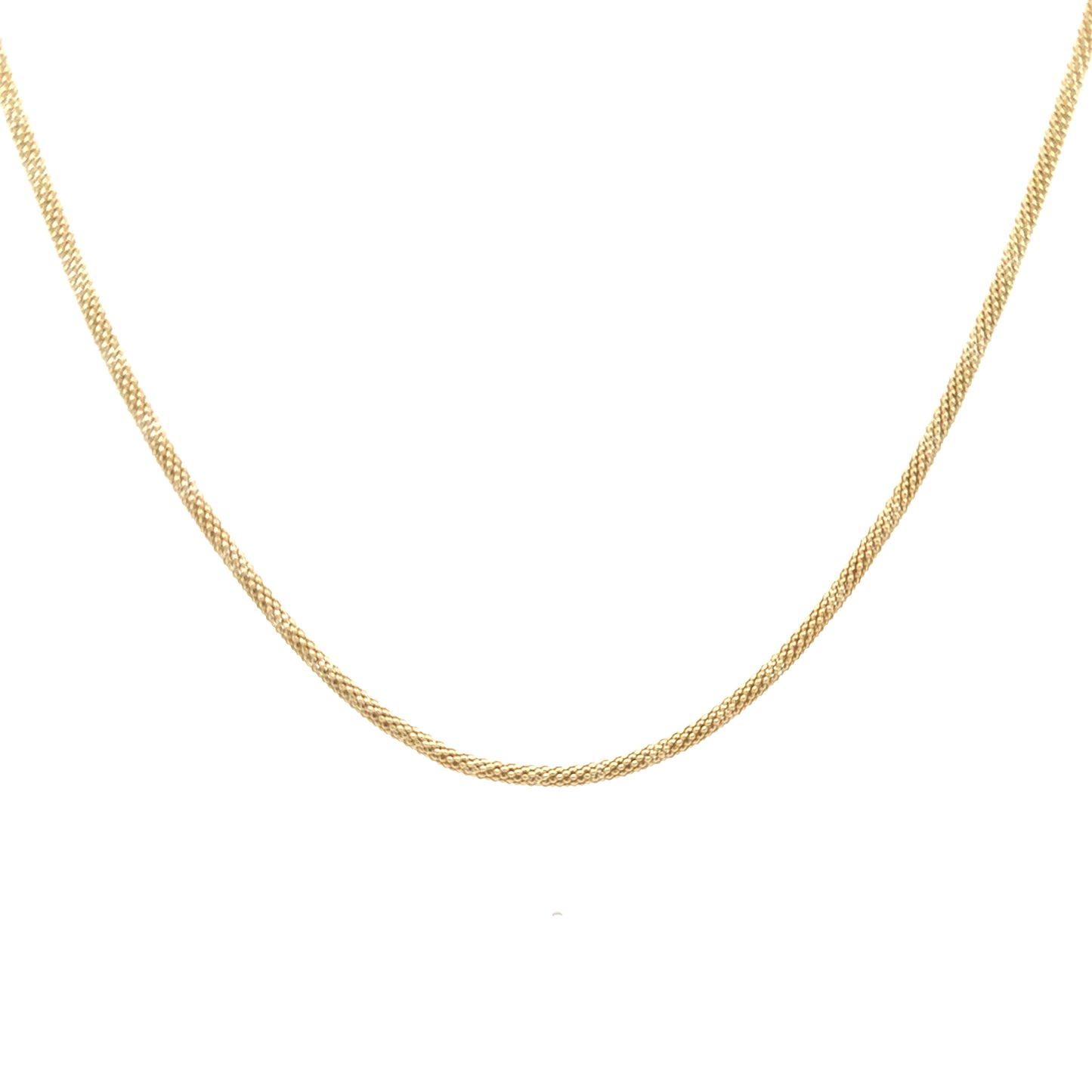 שרשרת פופקורן כסף 925 איטלקי