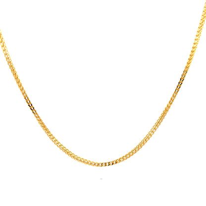 שרשרת ספיגה 2.5 מ״מ כסף 925 איטלקי