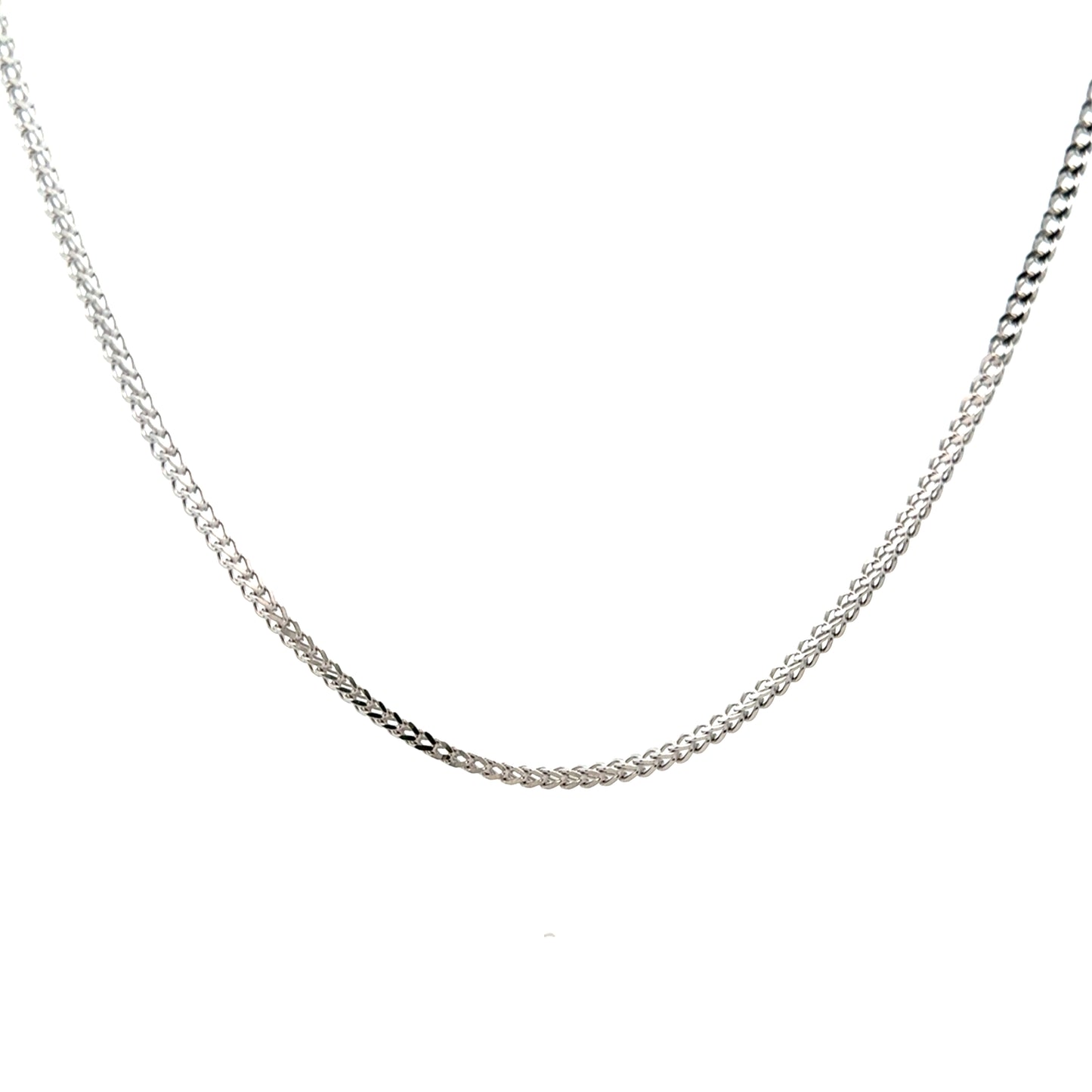 שרשרת ספיגה 2.5 מ״מ כסף 925 איטלקי