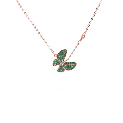 שרשרת פרפר כסף 925