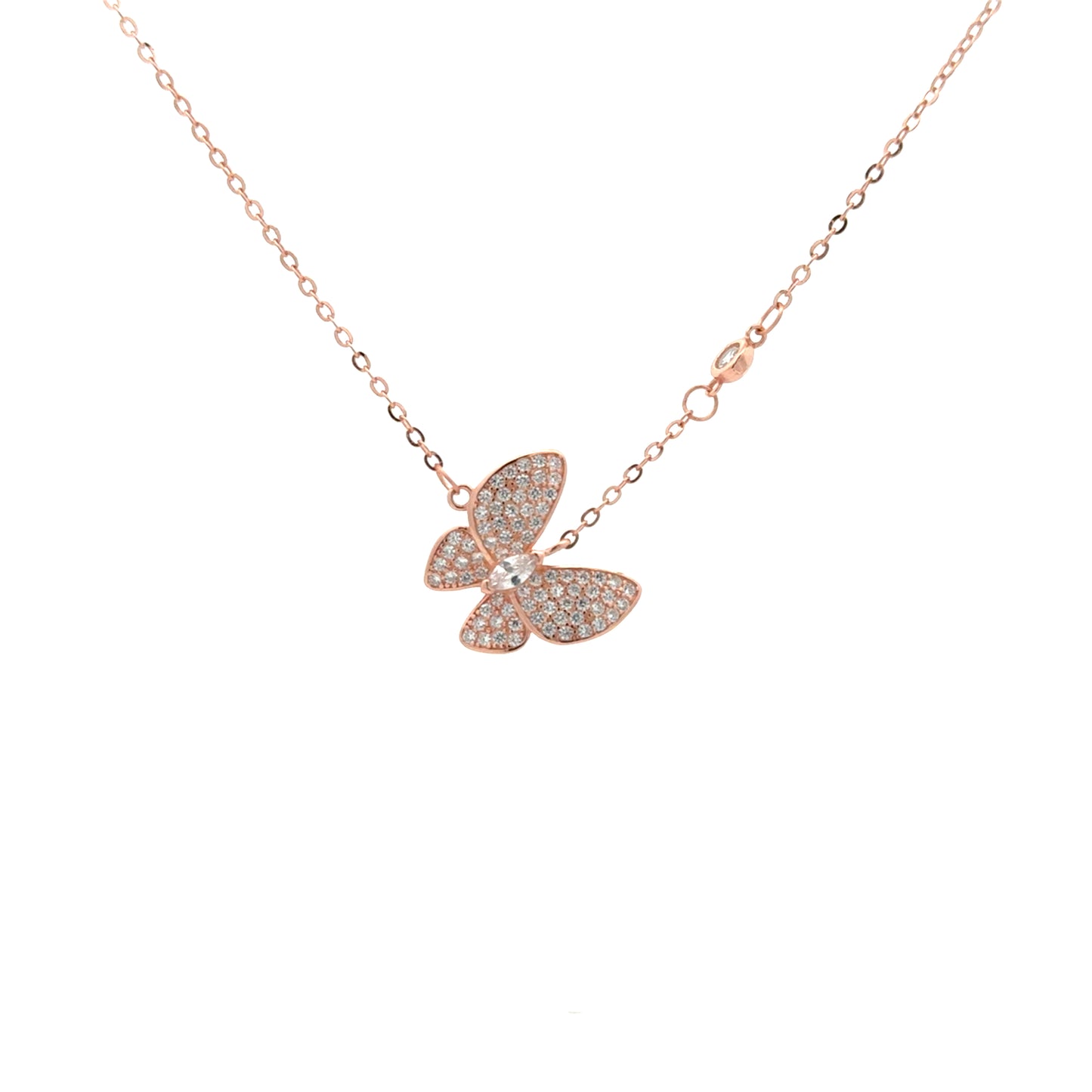 שרשרת פרפר כסף 925