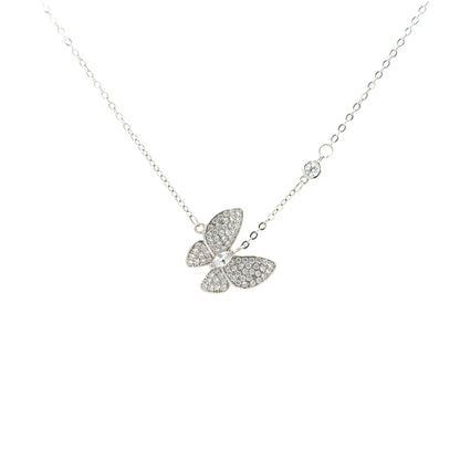 שרשרת פרפר כסף 925