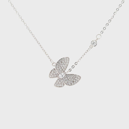 שרשרת פרפר כסף 925